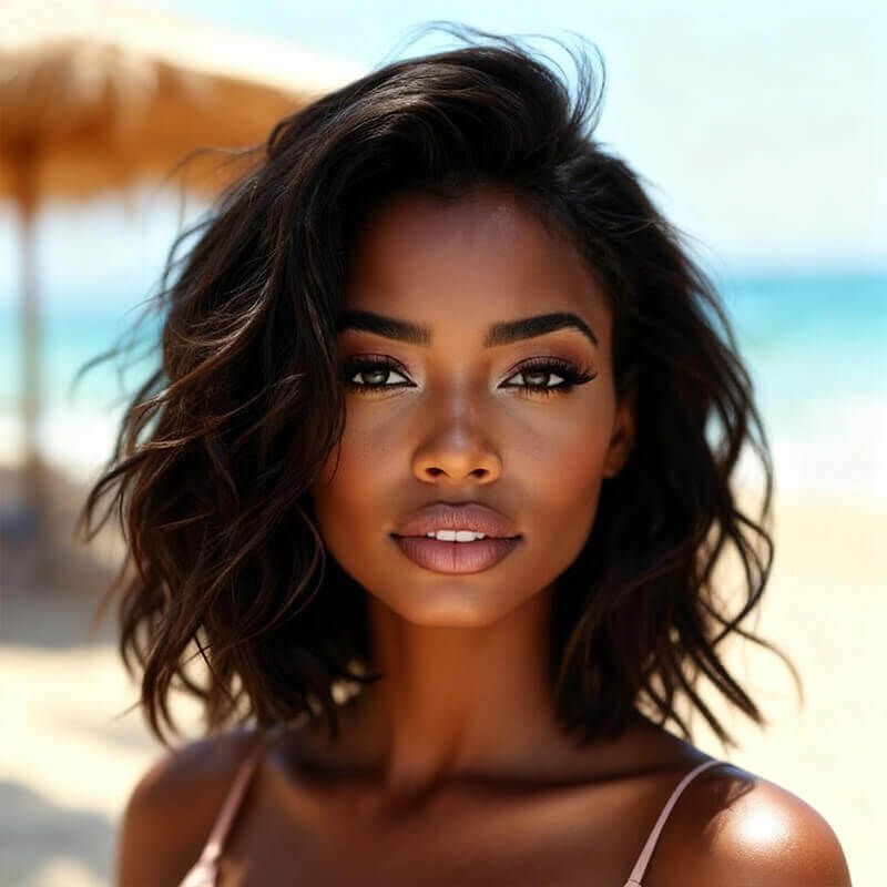 Wear and Go Wigs Bob Hairstyles Waves For Women Human Hair Wigs